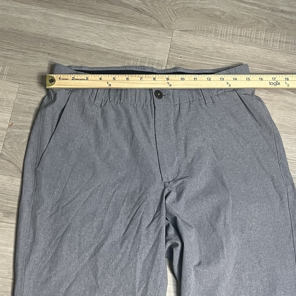 Under Armour Match Play Vented Pants Men's Sz 32x32 Fits 30x32 Gray Performance - Picture 4 of 7